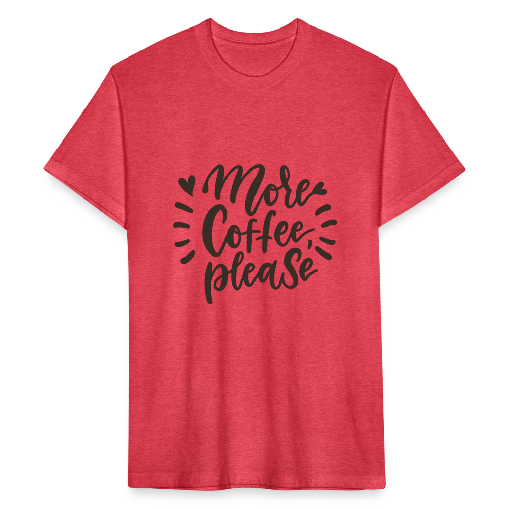 More Coffee Please - heather red