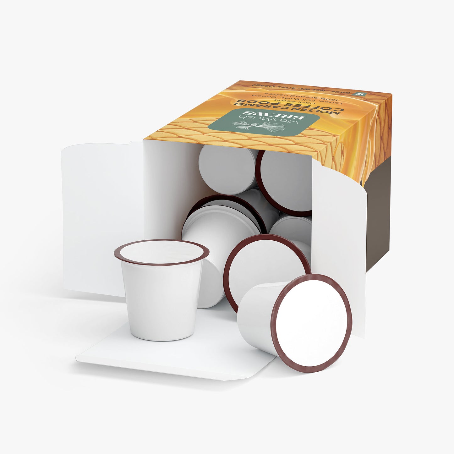Molten Caramel Coffee Pods (Dark Roast)
