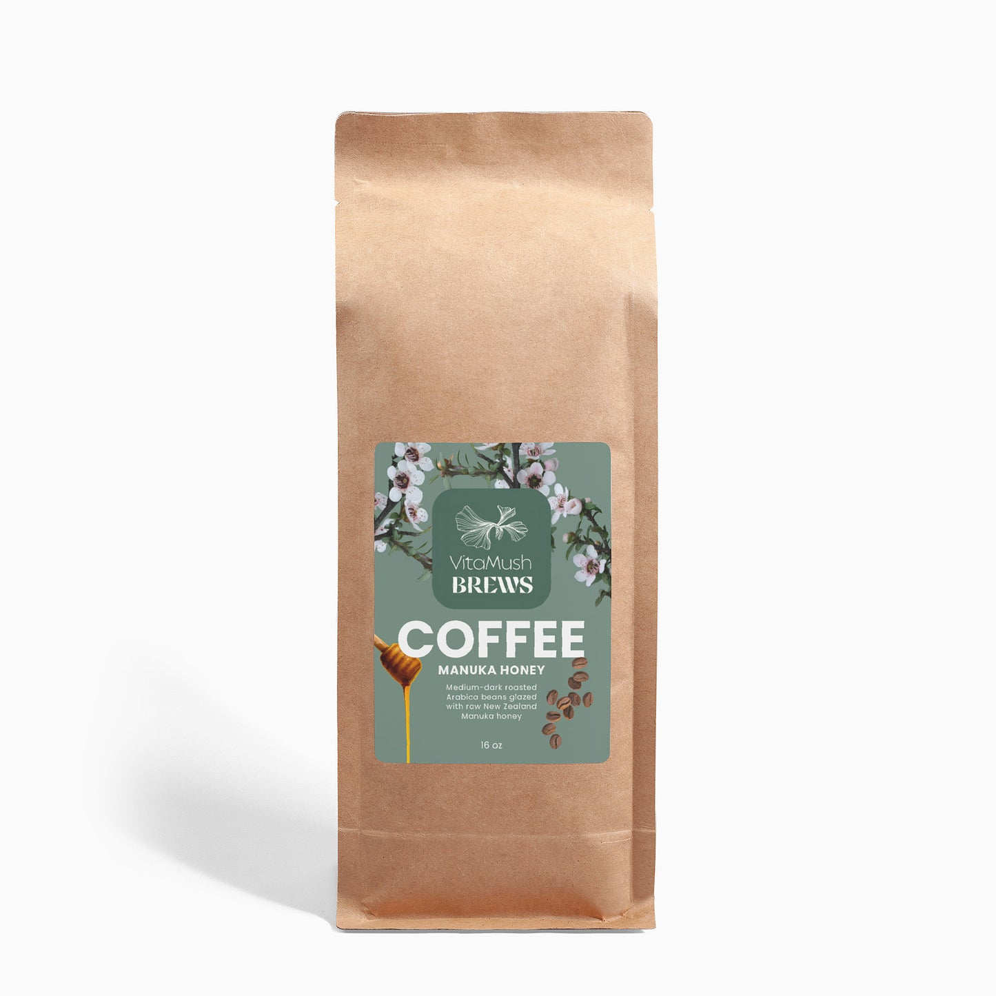 Manuka Honey Coffee 16oz