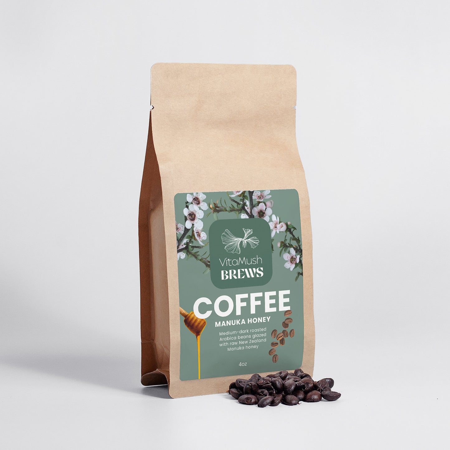 Manuka Honey Coffee 4oz