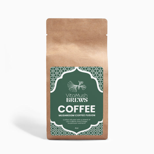 Mushroom Coffee Fusion - Lion’s Mane & Chaga 4oz