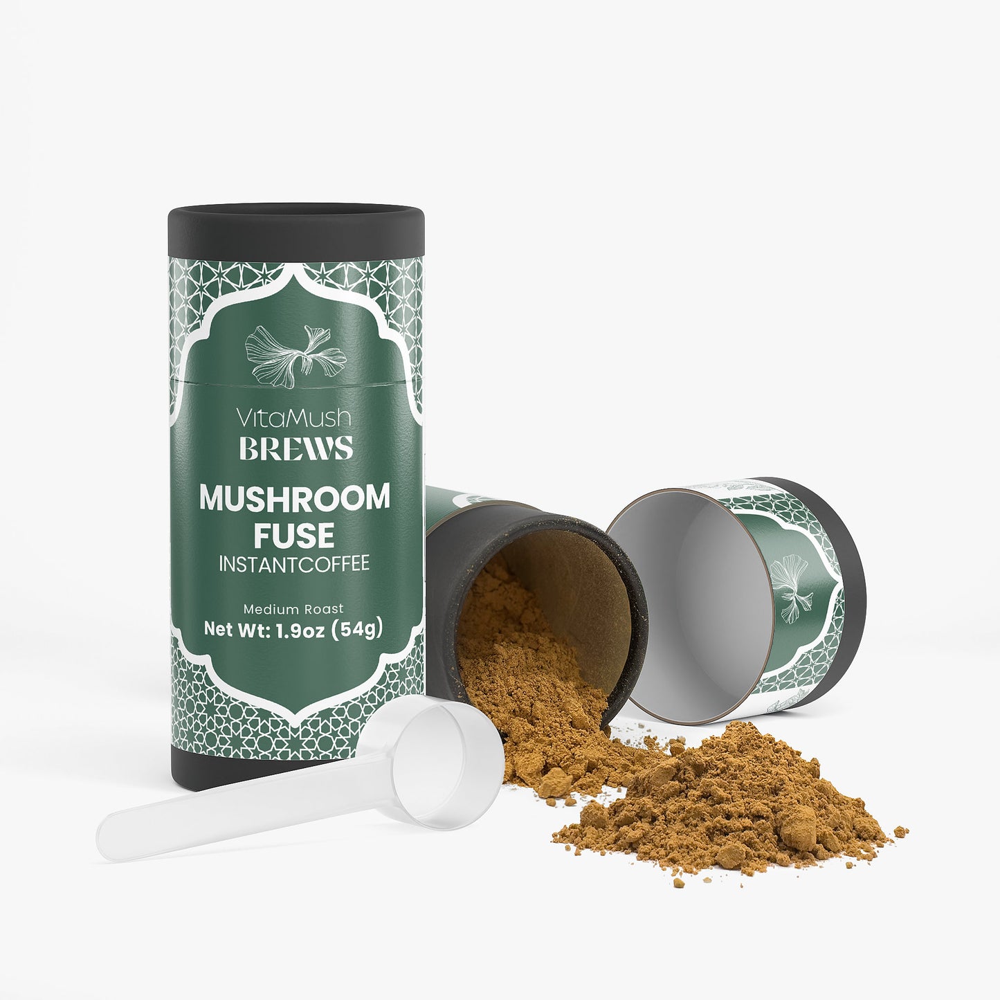 Mushroom Fuse Instant Coffee (Medium Roast) - 27 servings