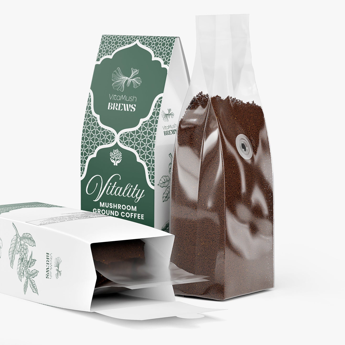 Vitality Mushroom Coffee (Medium Roast)