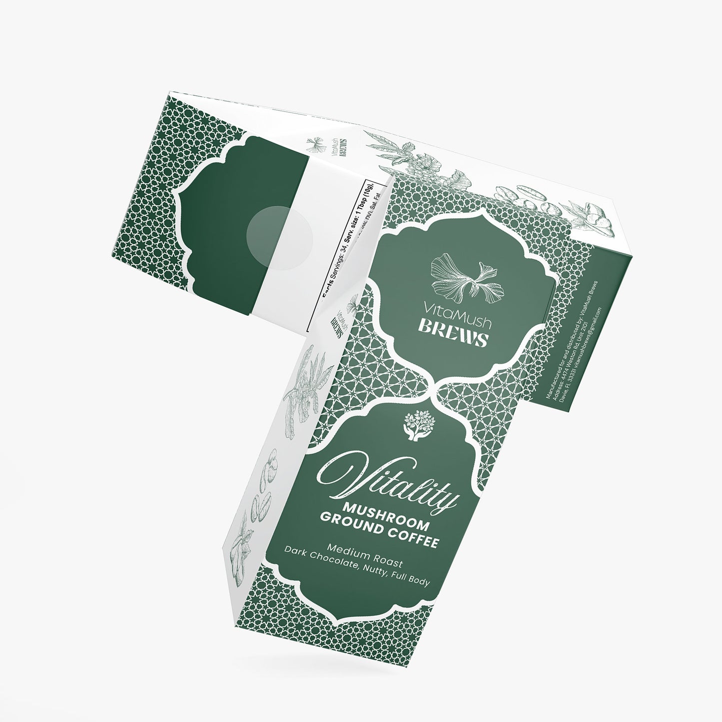 Vitality Mushroom Coffee (Medium Roast)