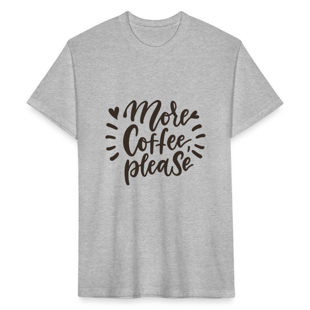 More Coffee Please - heather gray