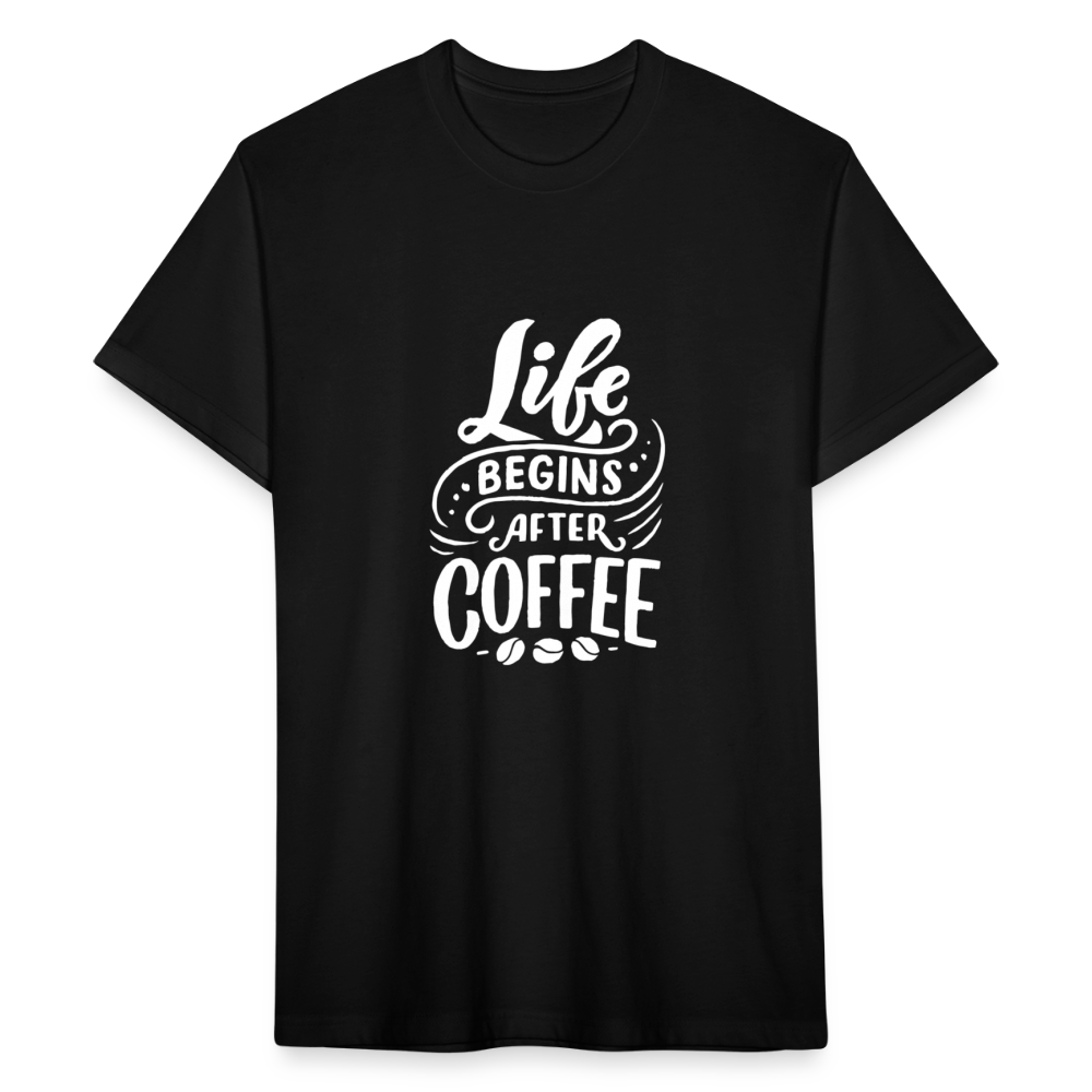 Life Begins After Coffee - black