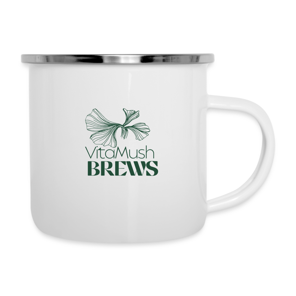 VitaMush Brews Camper Mug - white