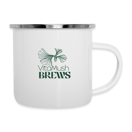 VitaMush Brews Camper Mug - white