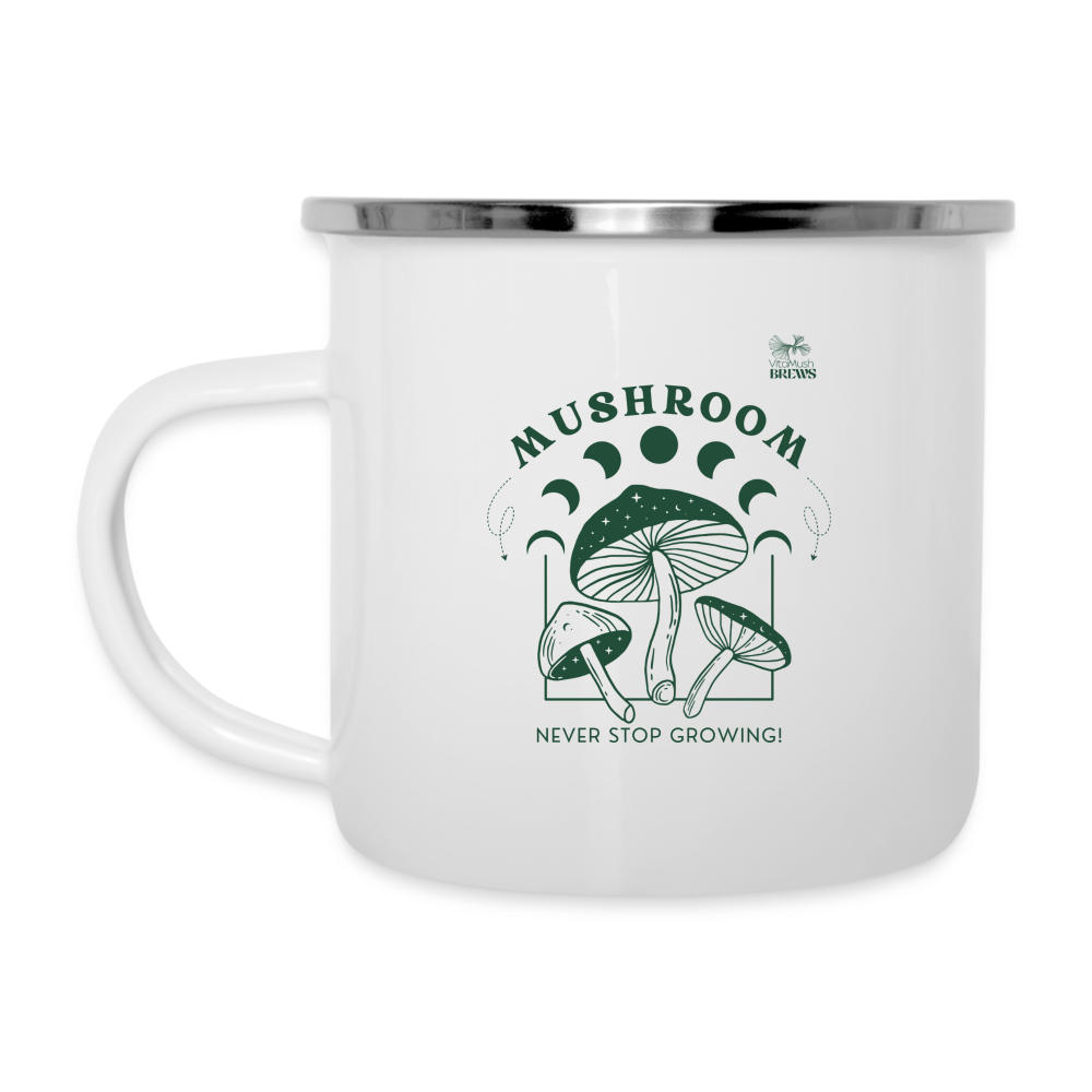 VitaMush Brews Camper Mug - white