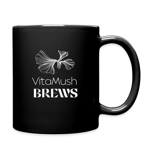 VitaMush Brews Black Mug - black