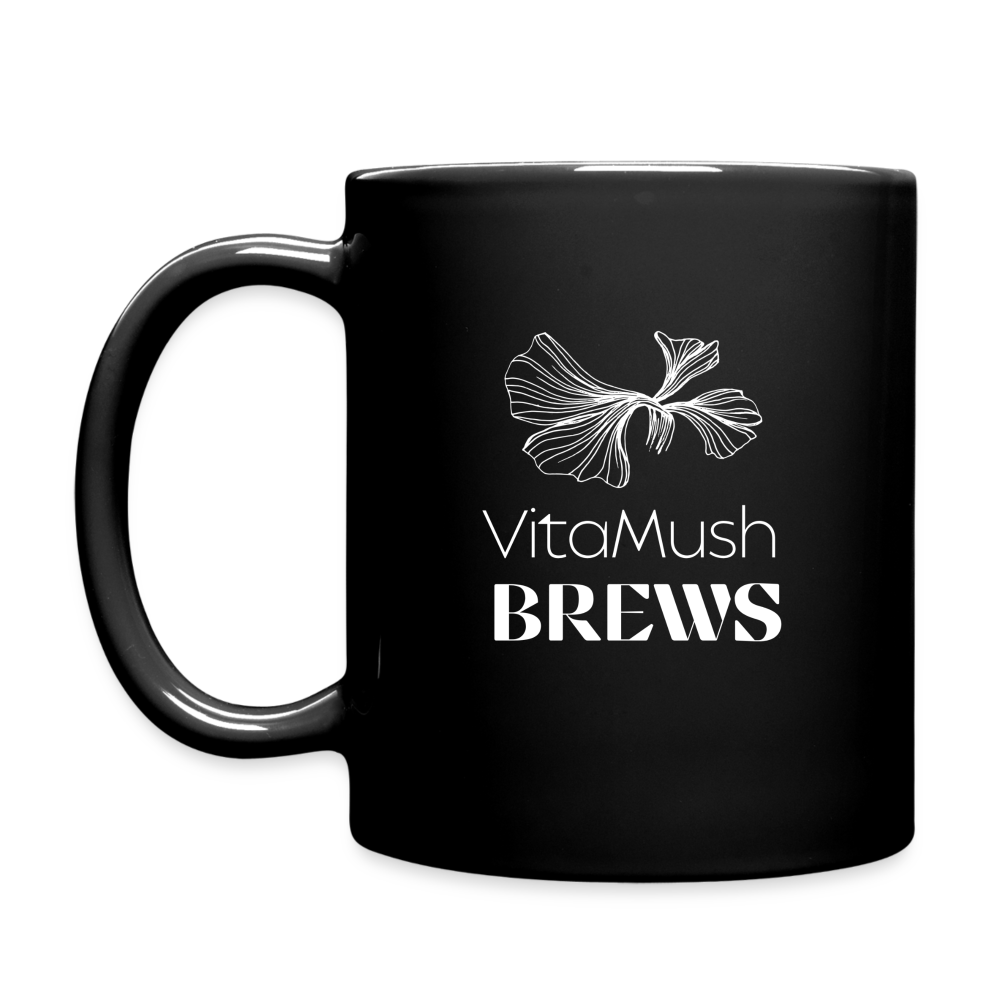 VitaMush Brews Black Mug - black