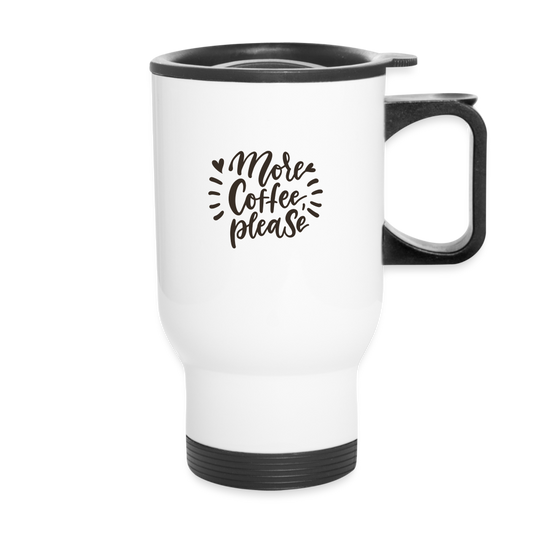 Travel Mug - white