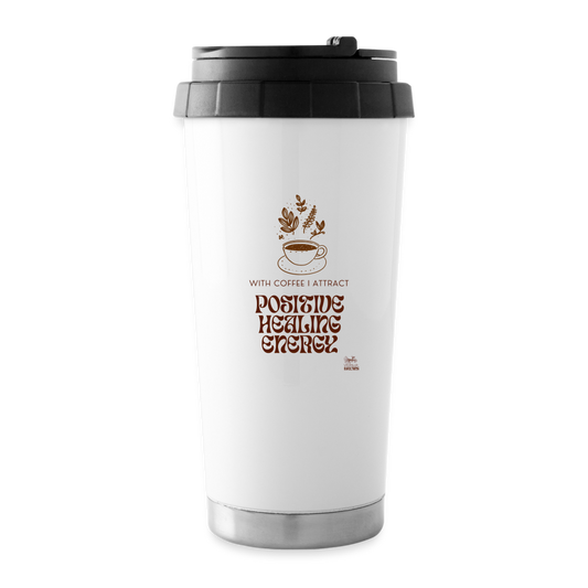 Travel Mug | Positive Healing Energy - white