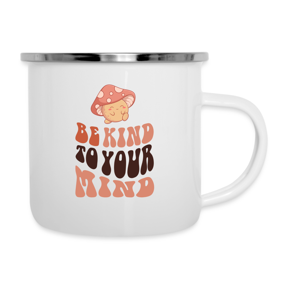 Camper Mug | Be Kind To Your Mind - white