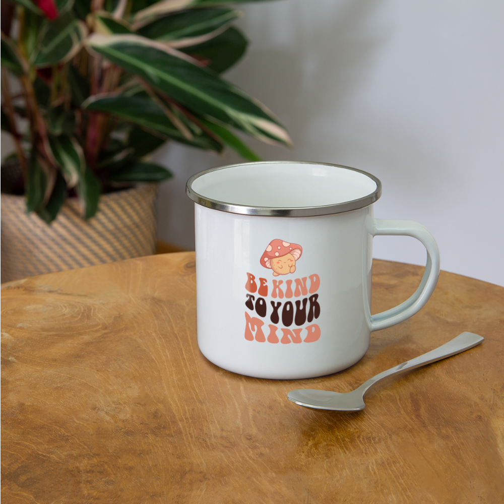 Camper Mug | Be Kind To Your Mind - white